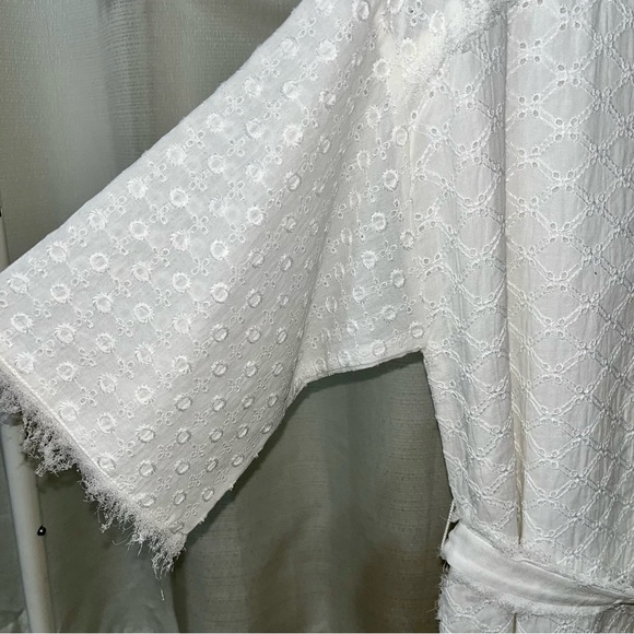 Zara Studio White Kimono-style Dress.  Limited Edition. - Picture 8 of 10